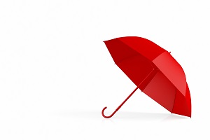 red umbrella